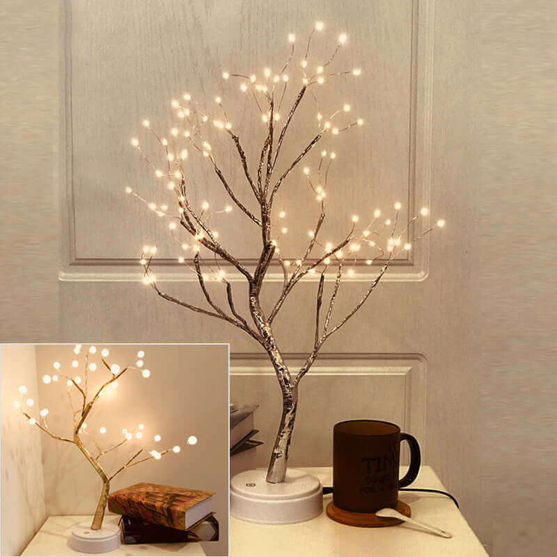 Warm Copper LED Desk Lamp Nightlight - Cofik
