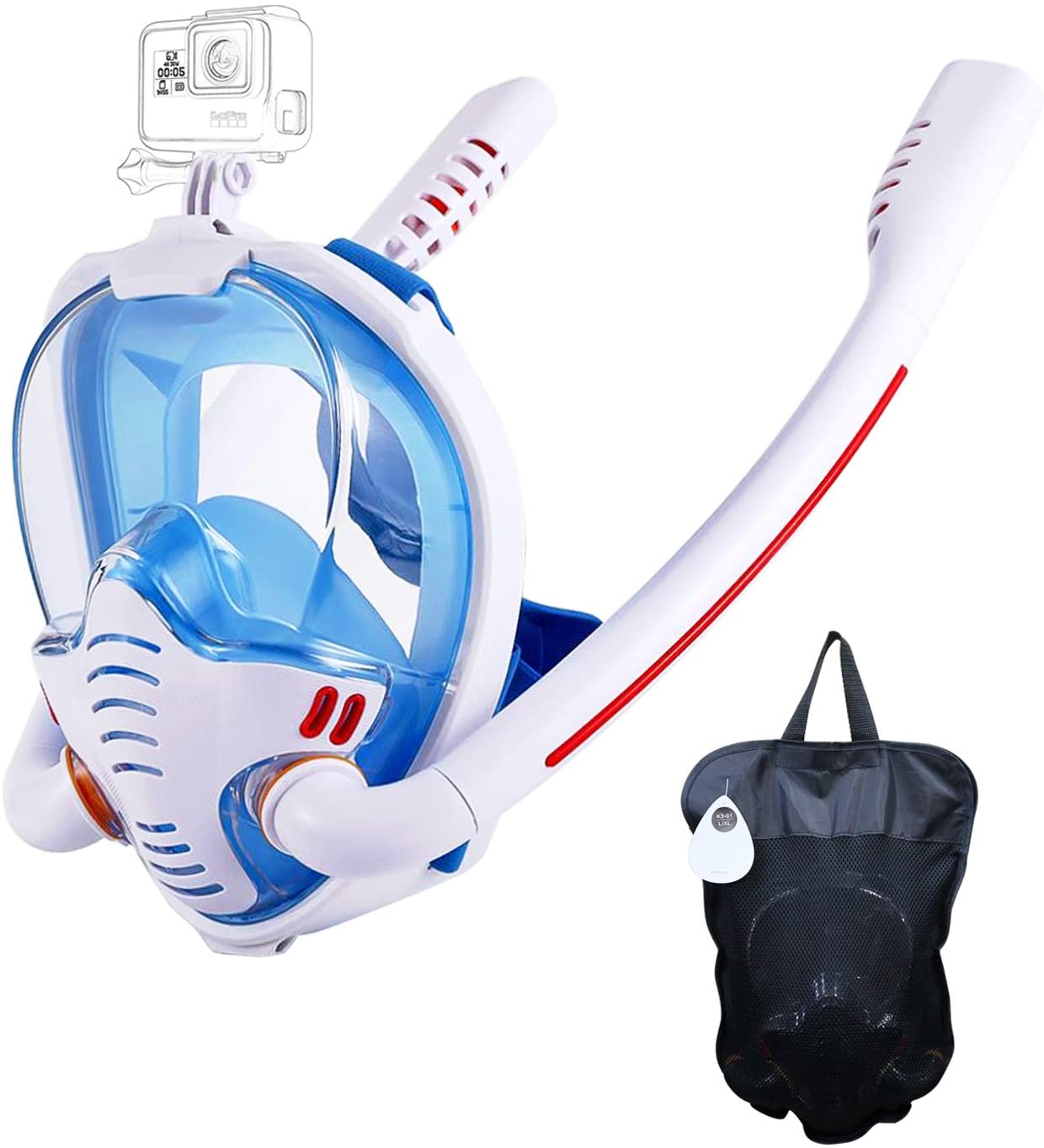Clear Vision Snorkeling Mask with Anti Fog Coating