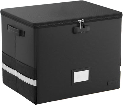 Durable Vinyl Record Storage Box – Waterproof Protector Case