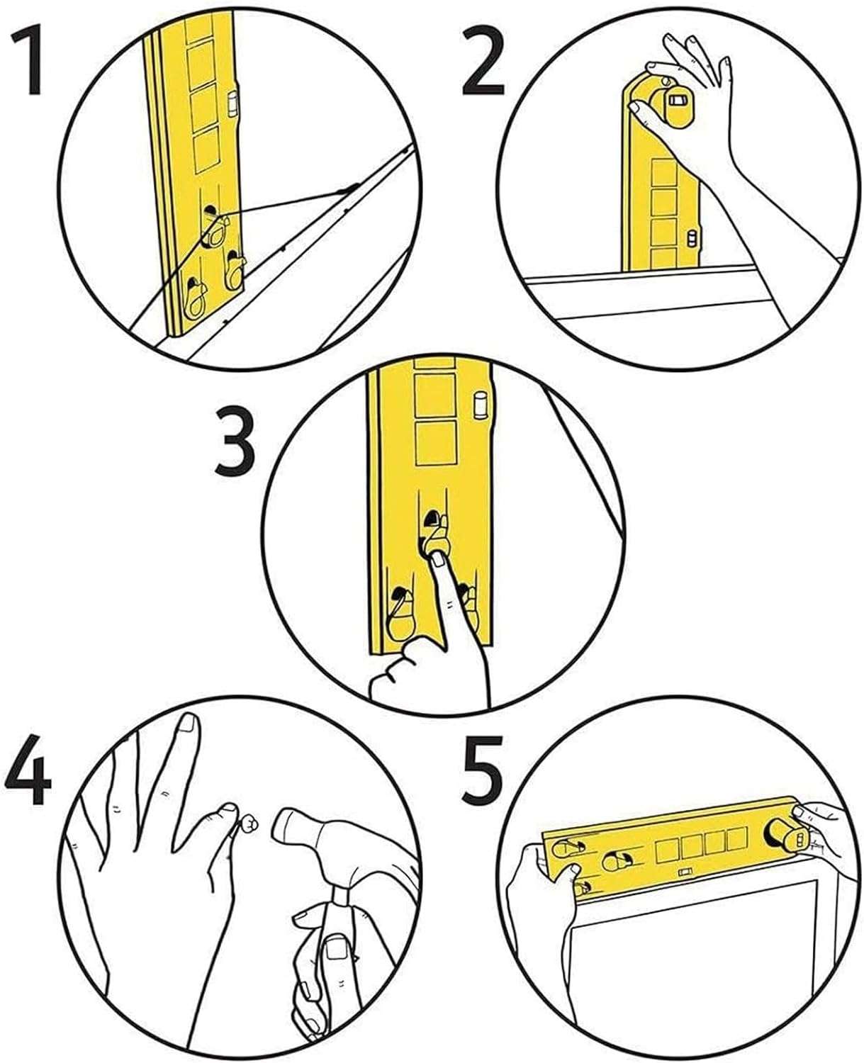 Accurate Wall Picture Hanging Kit