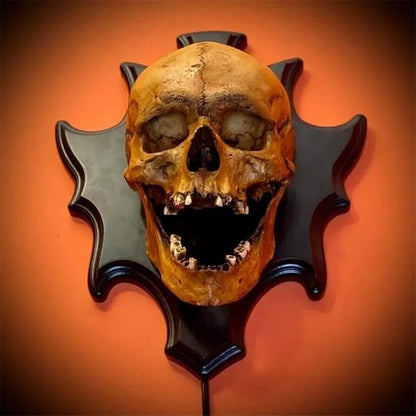 Dark Gothic Skull Table Lamp