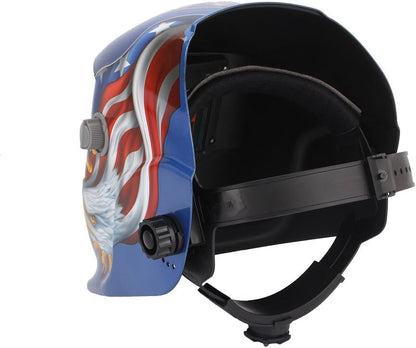 Cofik Auto Darkening Welding Helmet with Clear Wide View Screen