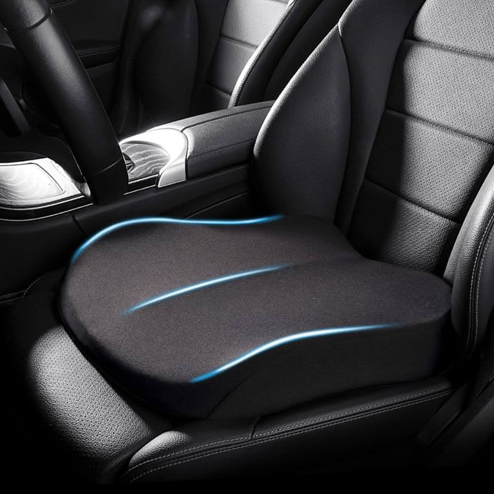 Comfortable Car Seat Cushion for Adults - Memory Foam Support - Cofik