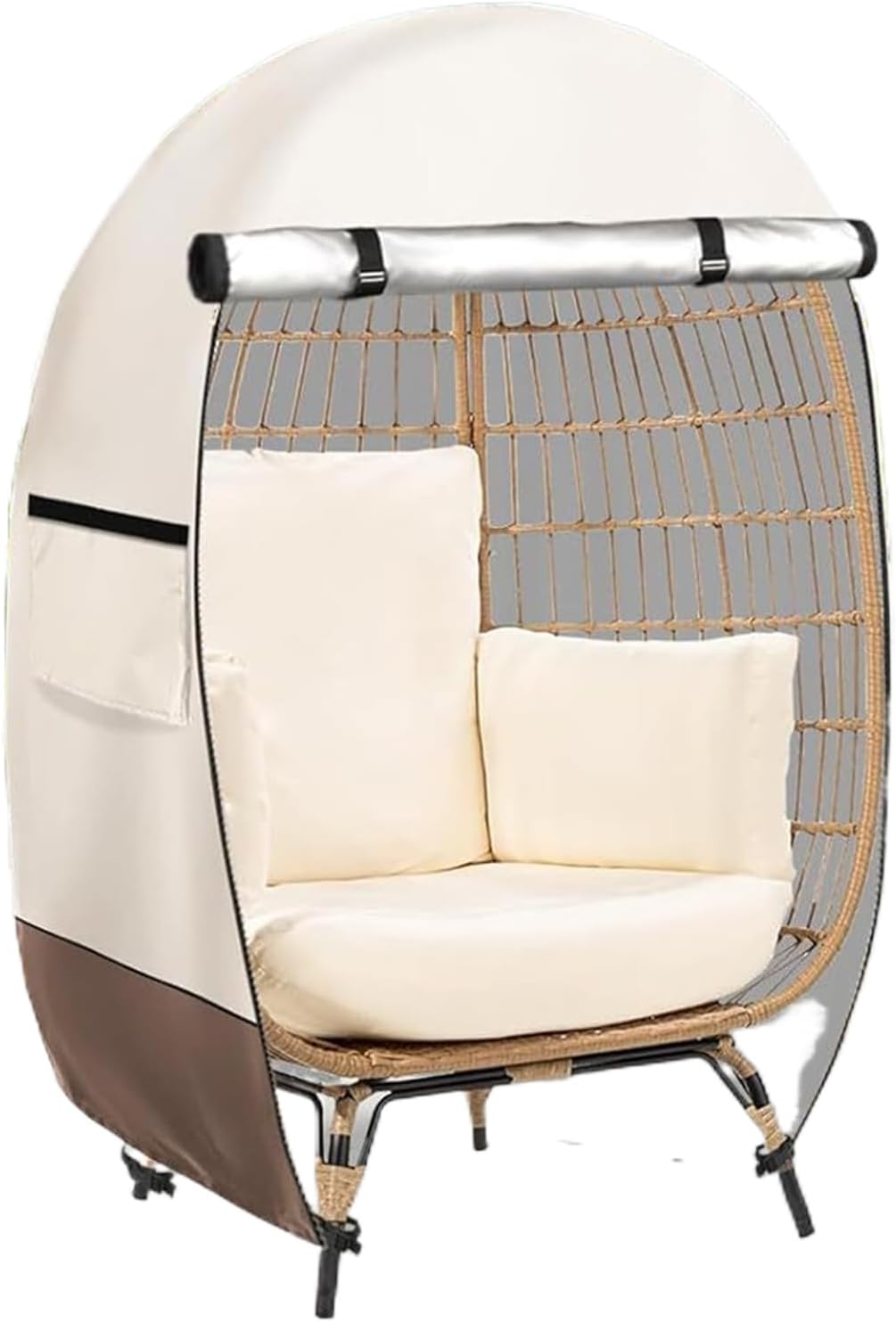 Waterproof Outdoor Chair Cover with Double Zipper - Cofik