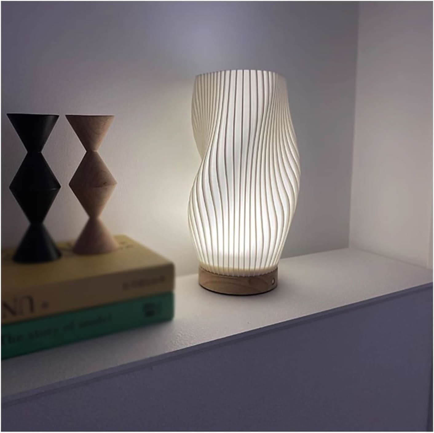 Compact USB Table Lamp with Dimmer