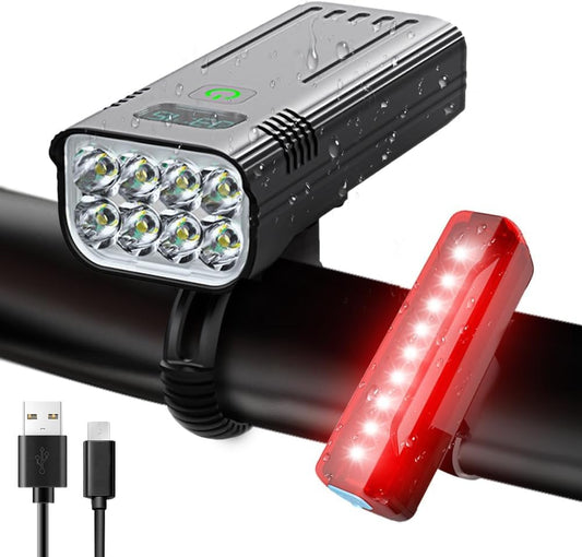 Bright LED Bike Front Light Kit - Cofik