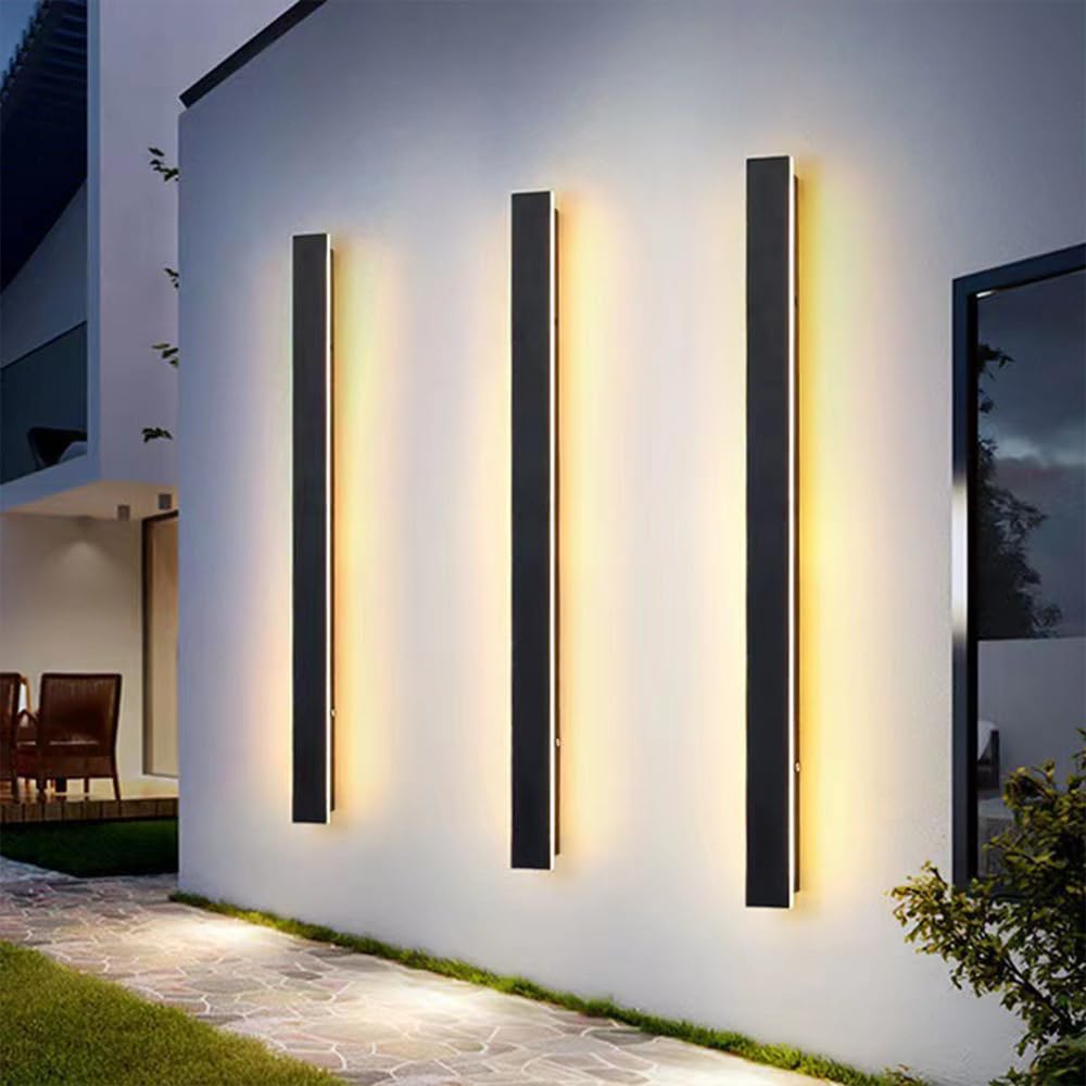 Outdoor LED Security Light - Waterproof & Modern