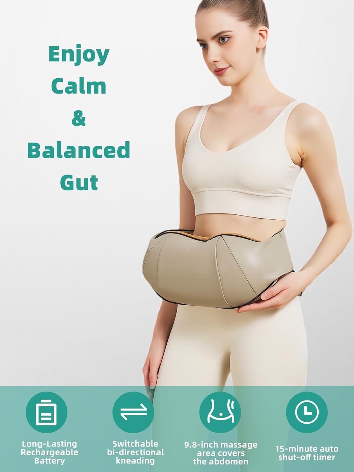 Natural Relief Abdominal Massage Device