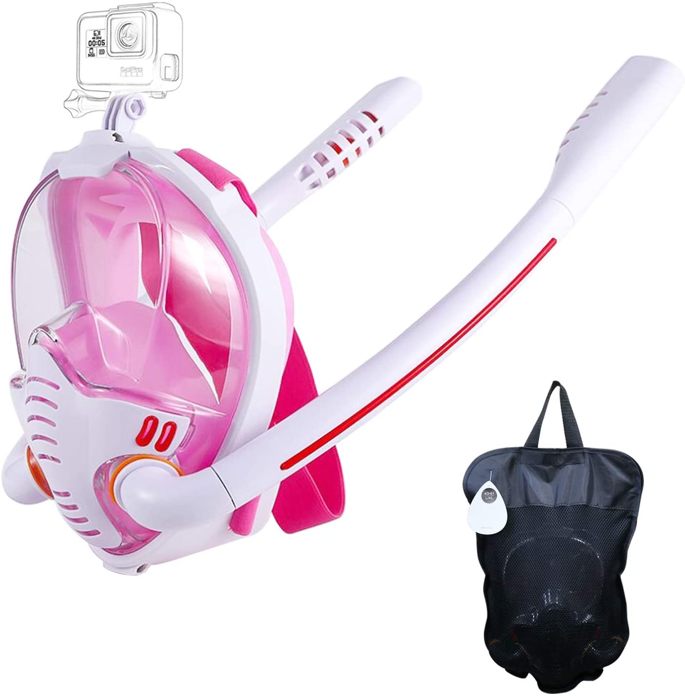 Clear Vision Snorkeling Mask with Anti Fog Coating