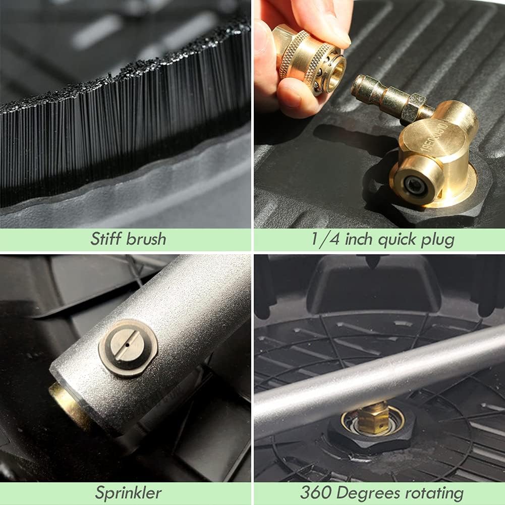 Powerful 15 Inch Pressure Washer Surface Cleaner
