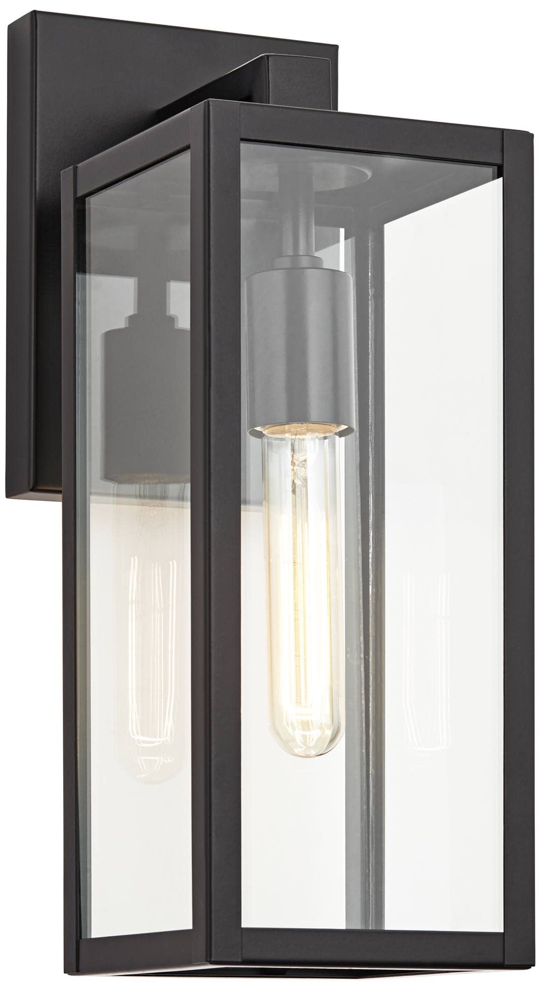 Stylish Black Exterior Wall Light
