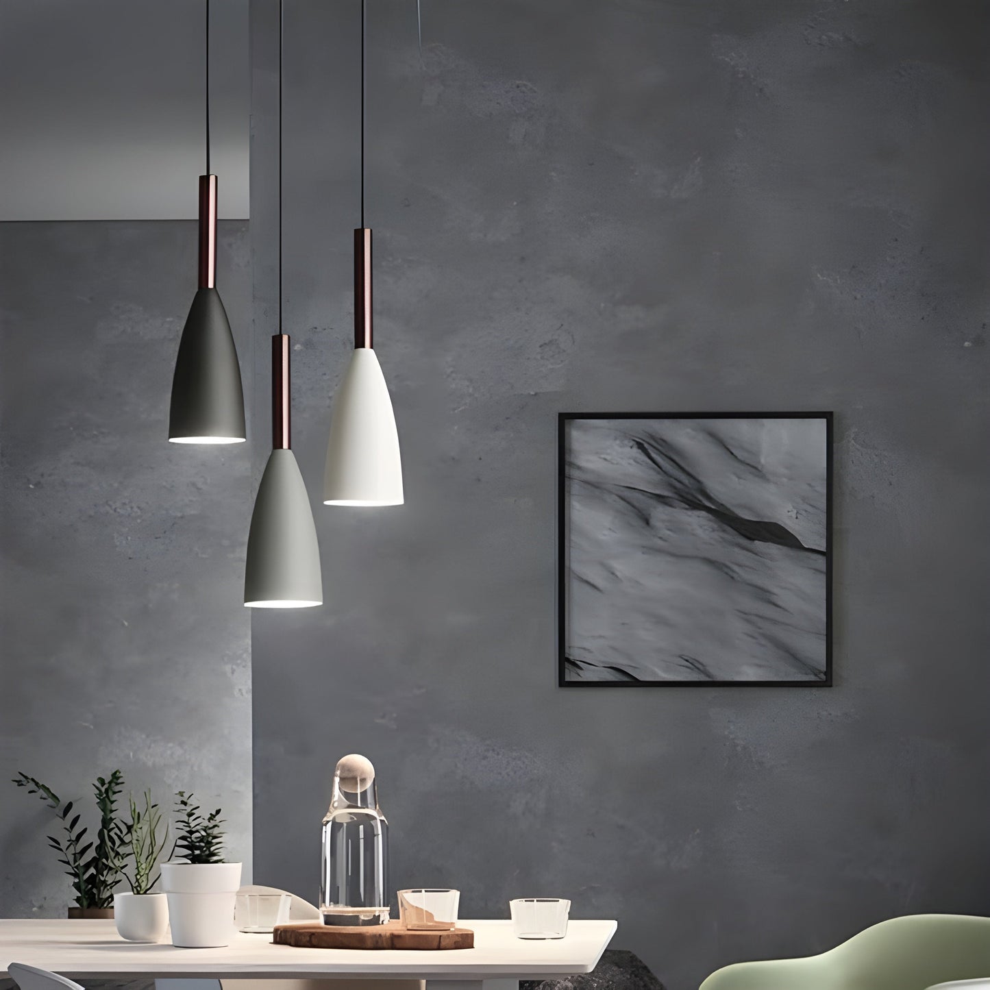 Modern Adjustable Hanging Light Fixture