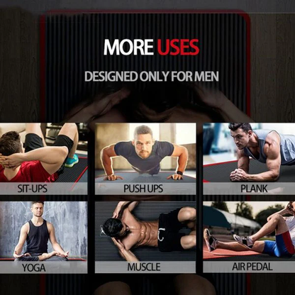 Premium Men's Extra Thick Yoga Fitness Mat