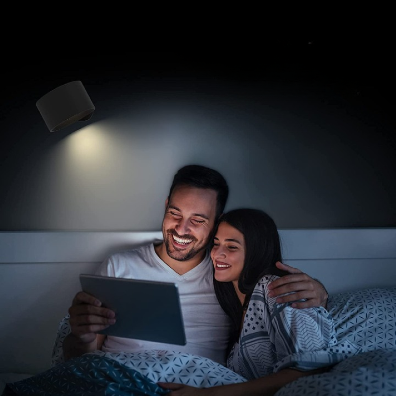 Wireless LED Wall Sconce with Adjustable Brightness