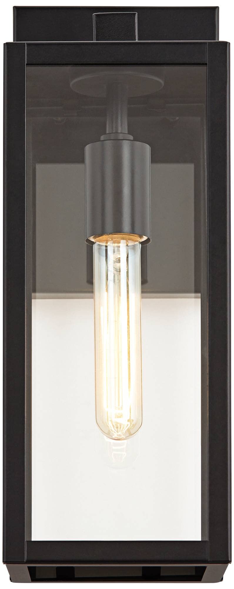 Stylish Black Exterior Wall Light