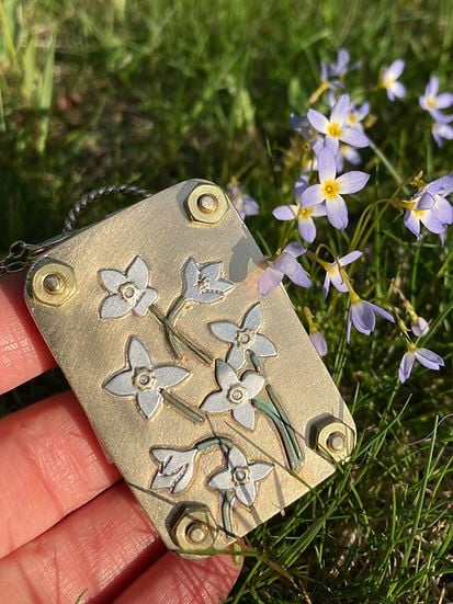 Small Flower Press Kit Portable Craft Tool