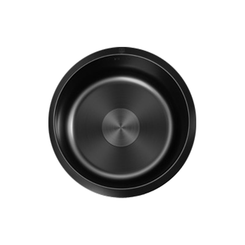 Modern Stainless Steel Kitchen Sink Round Bowl