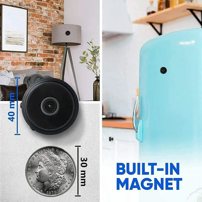 Compact Wi-Fi Magnetic Home Security Cam