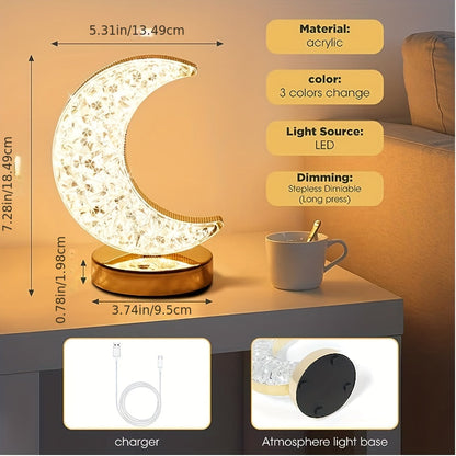 Bright Dimmable Touch Table Lamp