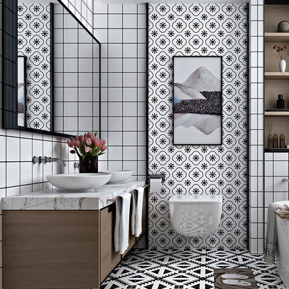 Decorative Mosaic Wall Tile Sticker for Kitchen Bathroom