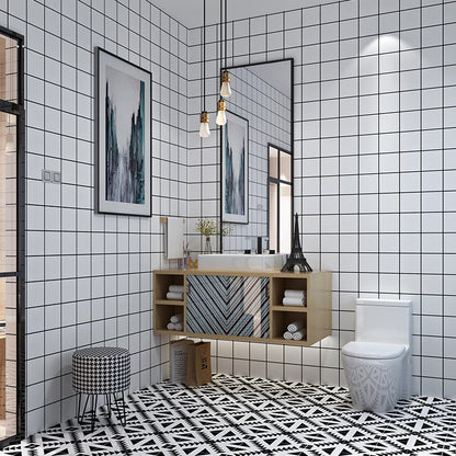 Decorative Mosaic Wall Tile Sticker for Kitchen Bathroom