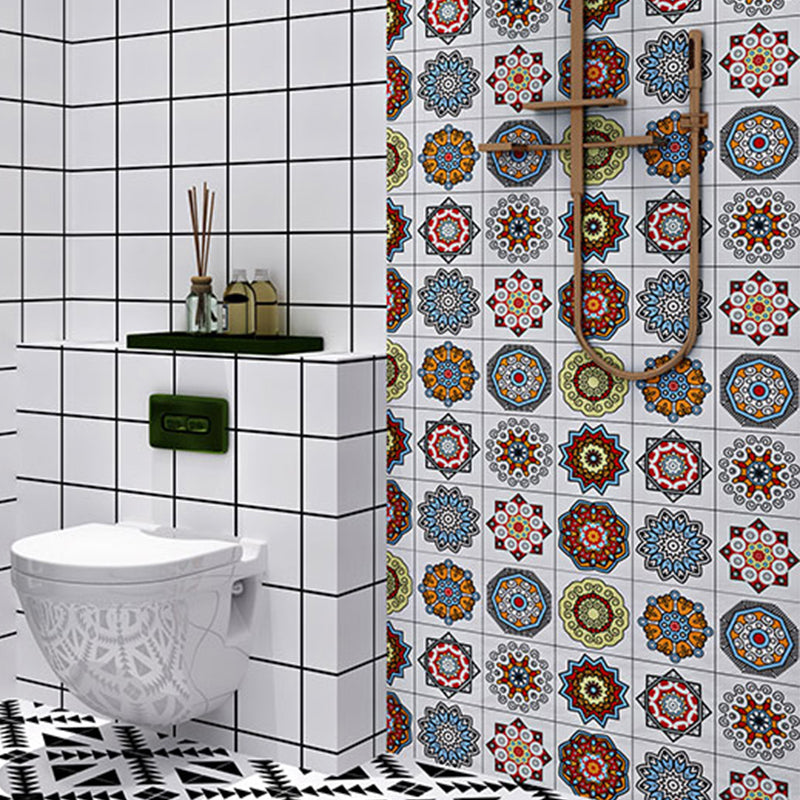 Decorative Mosaic Wall Tile Sticker for Kitchen Bathroom