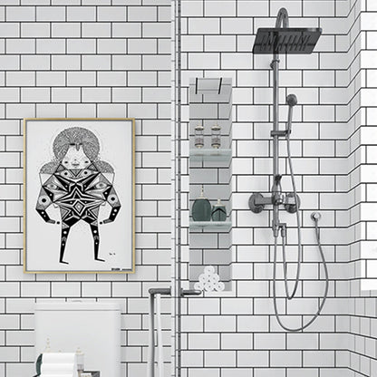 Decorative Mosaic Wall Tile Sticker for Kitchen Bathroom