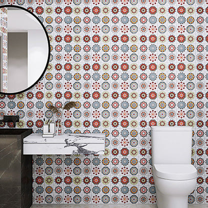Decorative Mosaic Wall Tile Sticker for Kitchen Bathroom