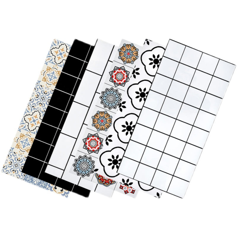 Decorative Mosaic Wall Tile Sticker for Kitchen Bathroom