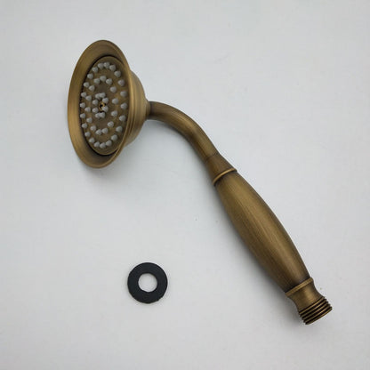 Luxury Brass Wall Mount Shower Head with Hose