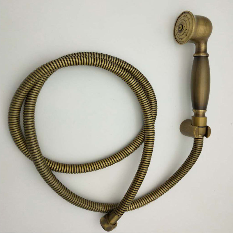 Luxury Brass Wall Mount Shower Head with Hose