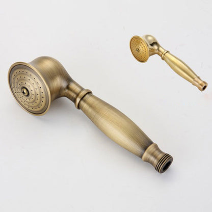 Luxury Brass Wall Mount Shower Head with Hose