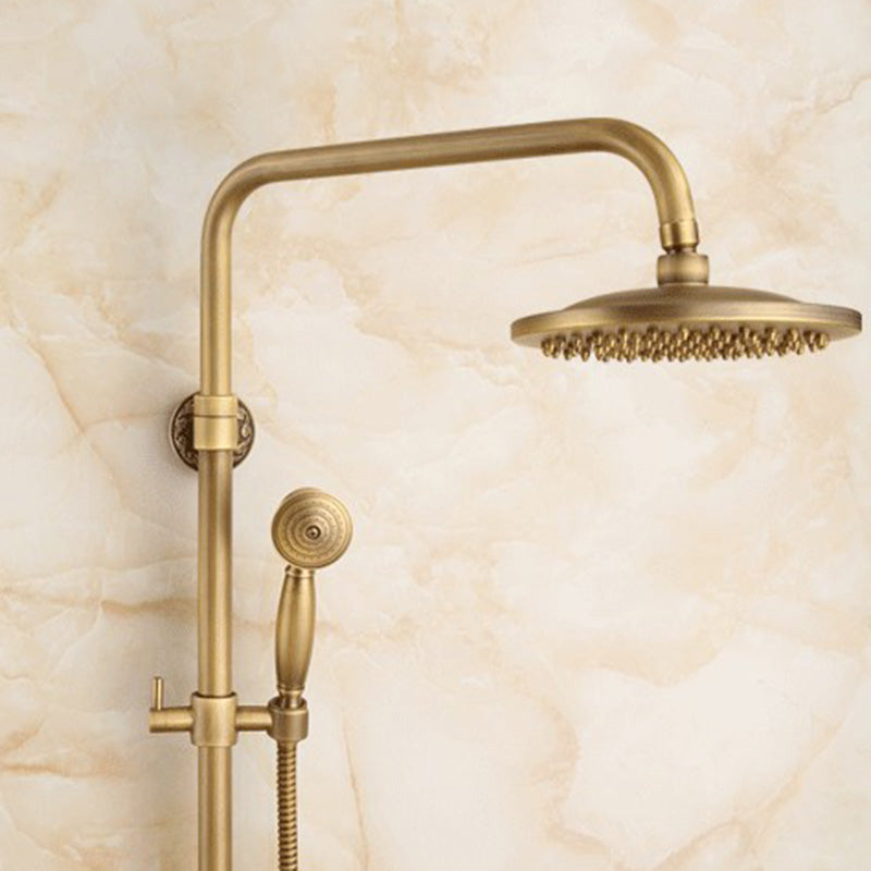 Classic Gold Shower Head Spray