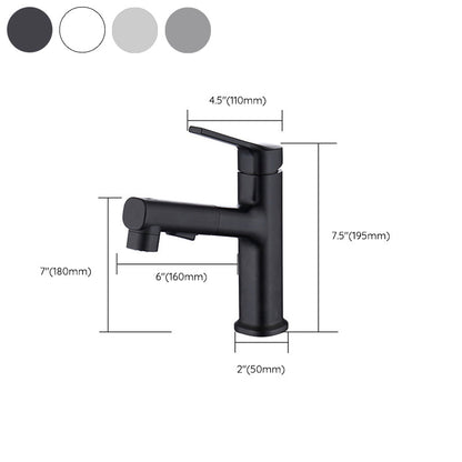 Classic Round Basin Sink Faucet in Solid Brass