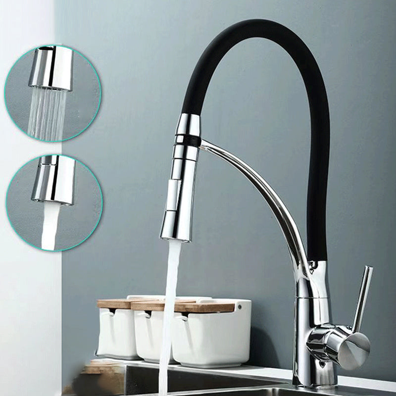 Stylish Touchless Copper Kitchen Faucet with Water Dispenser