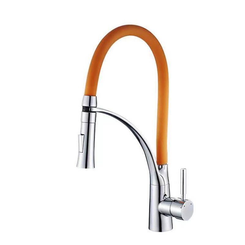 Stylish Touchless Copper Kitchen Faucet with Water Dispenser