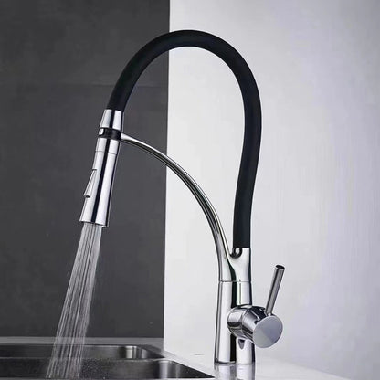 Stylish Touchless Copper Kitchen Faucet with Water Dispenser