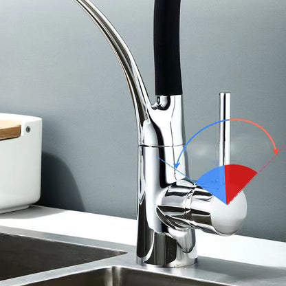 Stylish Touchless Copper Kitchen Faucet with Water Dispenser