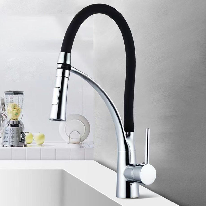 Stylish Touchless Copper Kitchen Faucet with Water Dispenser