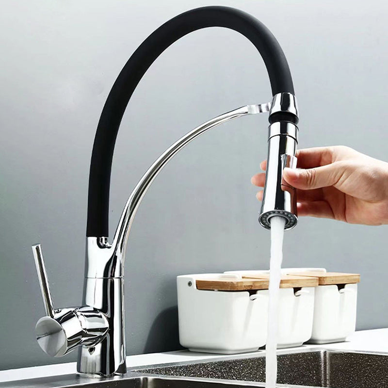 Stylish Touchless Copper Kitchen Faucet with Water Dispenser