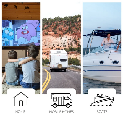 Best Indoor TV Antenna 360 Mile Long Range Signal Booster