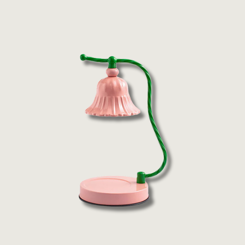 Pretty Pink Glass Desk Lamp - Cofik