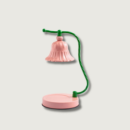 Pretty Pink Glass Desk Lamp - Cofik