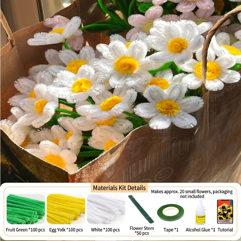 Easy DIY Faux Flower Crafting Kit