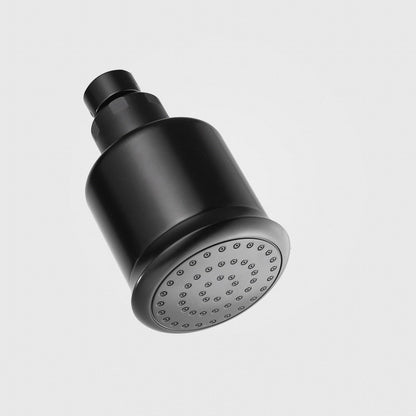 Silver Round Wall Mount Shower Head Stainless Steel