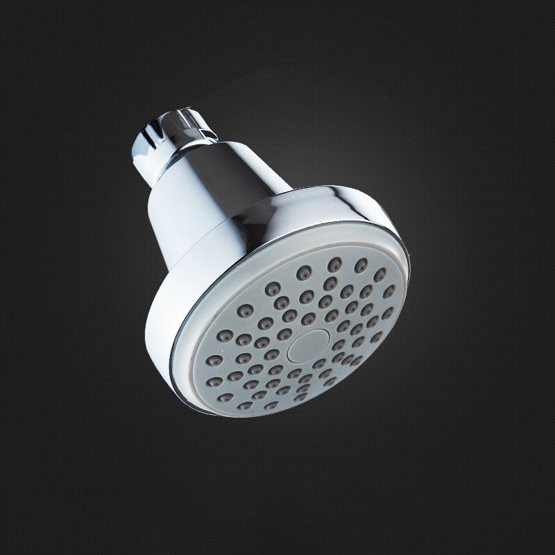Silver Round Wall Mount Shower Head Stainless Steel