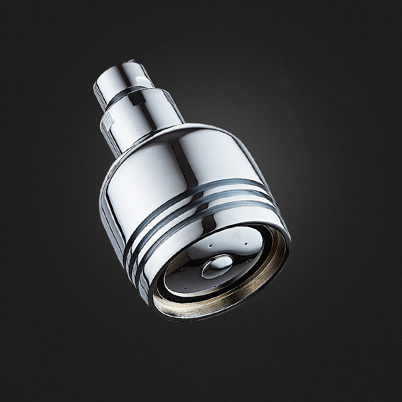 Silver Round Wall Mount Shower Head Stainless Steel