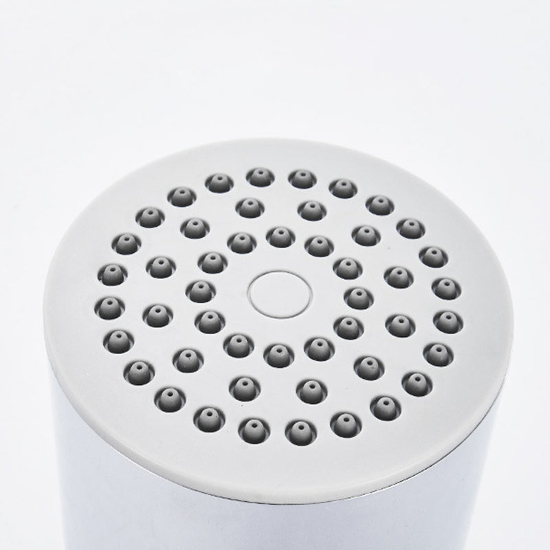 Silver Round Wall Mount Shower Head Stainless Steel