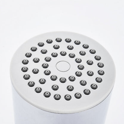 Silver Round Wall Mount Shower Head Stainless Steel