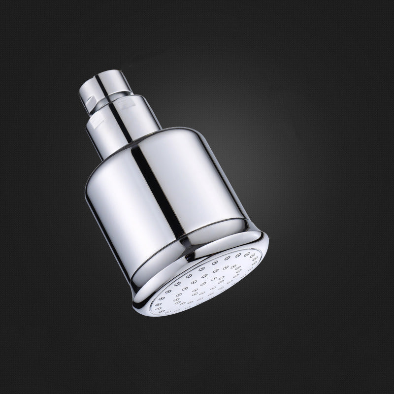 Silver Round Wall Mount Shower Head Stainless Steel